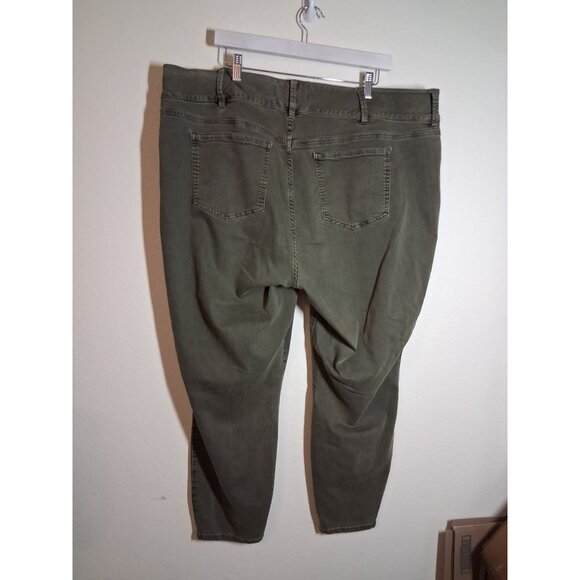 Torrid Denim Blue Jeans Jeggings Skinny Green Size 26 Regular - Picture 4 of 9